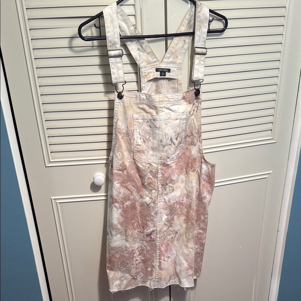 Wild Fable Pink and White Sleeveless Sundress